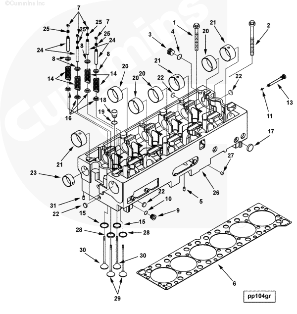 Затяжки болтов камминз 2.8. Головка блока cummins 6isbe. Головка блока цилиндров Камминз 2.8 схема. Штуцер ГБЦ КАМАЗ Камминз 6isbe. Двигатель Камминс 15 ISX.